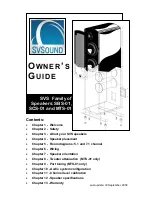 Предварительный просмотр 1 страницы SVS MTS-01 Owner'S Manual