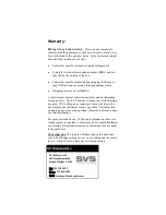 Preview for 12 page of SVS PB1-ISD Owner'S Manual