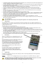 Предварительный просмотр 8 страницы SVS SHR-12 L4 Operating Instructions Manual