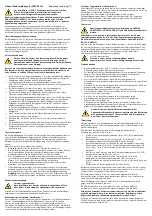 Предварительный просмотр 2 страницы SVS SHR-7 L3 Operating Instructions