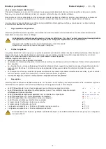 Preview for 4 page of SVS SHT-12 BS Operating Instructions Manual