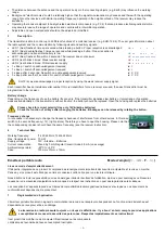 Предварительный просмотр 3 страницы SVS SHT-12 C4 Operating Instructions Manual