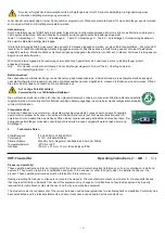 Предварительный просмотр 2 страницы SVS SHT-12 C8D Operating Instructions Manual