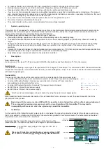 Preview for 4 page of SVS SHT-12 FS Operating Instructions Manual