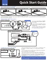 SVS STA-500D Quick Start Manual preview