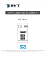 Preview for 1 page of SVT innovations SVT-IP A User Manual