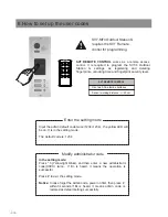 Preview for 16 page of SVT SVT-MF4 Outdoor Station E User Manual