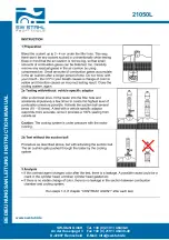 Предварительный просмотр 4 страницы SW Stahl PROFI Tools 21050L Instruction Manual