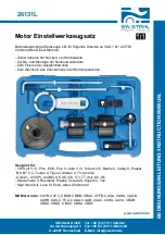 SW Stahl PROFI Tools 26131L Instruction Manual предпросмотр