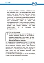 Preview for 21 page of SW Stahl PROFI Tools 32235L Operator'S Instruction Manual