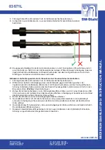 Предварительный просмотр 3 страницы SW-Stahl 03671L Instruction Manual