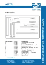 Preview for 11 page of SW-Stahl 03677L Instruction Manual