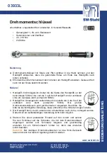 Предварительный просмотр 1 страницы SW-Stahl 03933L Manual