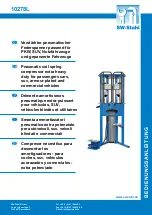 Preview for 1 page of SW-Stahl 10278L Manual