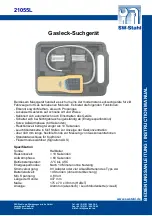 Preview for 1 page of SW-Stahl 21055L Instruction Manual