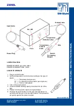 Preview for 7 page of SW-Stahl 23050L Instruction Manual