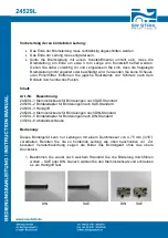 Preview for 2 page of SW-Stahl 24529L Operating Instructions Manual