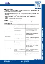 Preview for 9 page of SW-Stahl 25000L Instruction Manual