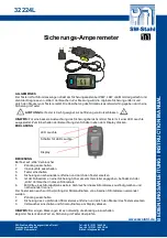 SW-Stahl 32224L Instruction Manual предпросмотр