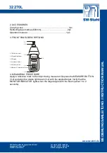 Предварительный просмотр 7 страницы SW-Stahl 32270L Operation Manual