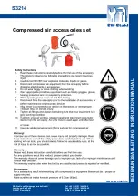 Preview for 3 page of SW-Stahl S3214 Instruction Manual