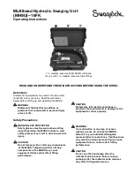 Preview for 1 page of Swagelok 16FK MHSU Operating Instructions Manual