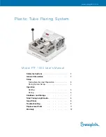 Предварительный просмотр 3 страницы Swagelok FTF 1000 User Manual