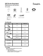 Swagelok KCP Series Maintenance Instructions preview