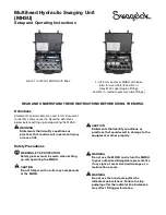 Swagelok MHSU Operating Instructions Manual preview