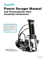 Swagelok MS-PSR-110 Manual preview