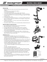 Preview for 1 page of Swagman 64351 Instruction Sheet