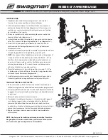 Предварительный просмотр 3 страницы Swagman 64663 Instruction Sheet