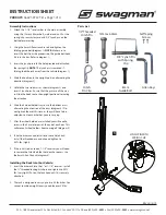 Preview for 1 page of Swagman 64671 XTC2 Tilt Instruction Sheet