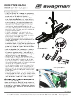 Preview for 6 page of Swagman 64671 XTC2 Tilt Instruction Sheet