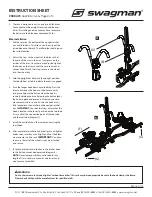 Preview for 2 page of Swagman 64678 Instruction Sheet