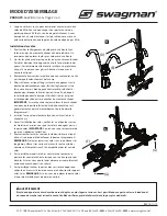 Preview for 5 page of Swagman 64678 Instruction Sheet