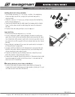 Preview for 2 page of Swagman 64685 Instruction Sheet