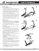 Preview for 3 page of Swagman 64685 Instruction Sheet