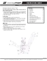 Preview for 1 page of Swagman 65148 Instruction Sheet