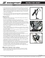 Preview for 2 page of Swagman Jackknife 4-Bike Instruction Sheet