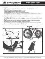 Preview for 2 page of Swagman Sitkka 64687 Instruction Sheet