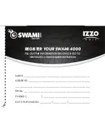 Preview for 19 page of SWAMI 4000+ Instruction Manual