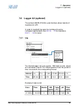 Предварительный просмотр 73 страницы Swan Analytical Instruments A-85.119.010 Manual