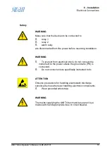 Предварительный просмотр 81 страницы Swan Analytical Instruments A-85.119.010 Manual