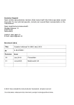 Предварительный просмотр 2 страницы Swan Analytical Instruments AMI Codes-II O3 Operator'S Manual