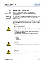 Preview for 9 page of Swan Analytical Instruments AMI Codes-II TC Operator'S Manual