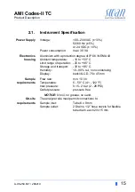 Preview for 17 page of Swan Analytical Instruments AMI Codes-II TC Operator'S Manual