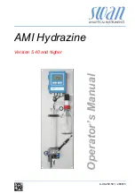 Swan Analytical Instruments AMI Hydrazine Operator'S Manual preview