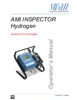 Swan Analytical Instruments AMI INSPECTOR Hydrogen Operator'S Manual preview
