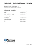 Предварительный просмотр 20 страницы Swann 130dcm Instruction Manual